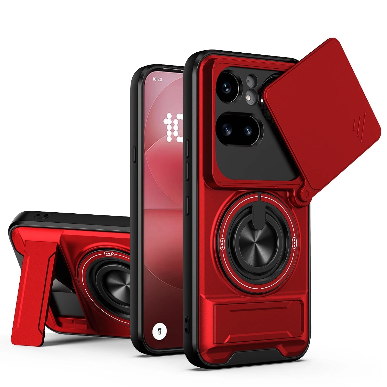 Nothing Phone 4a Pro Hard Shell Magnetic Case with Lens Slide Cover