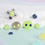 Silicone Cross D-Pad Button Caps Set for Nintendo Switch/OLED Joy-Con