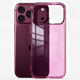 Crystal Clear Protective Case with Raised Camera Ring for iPhone 17 Series