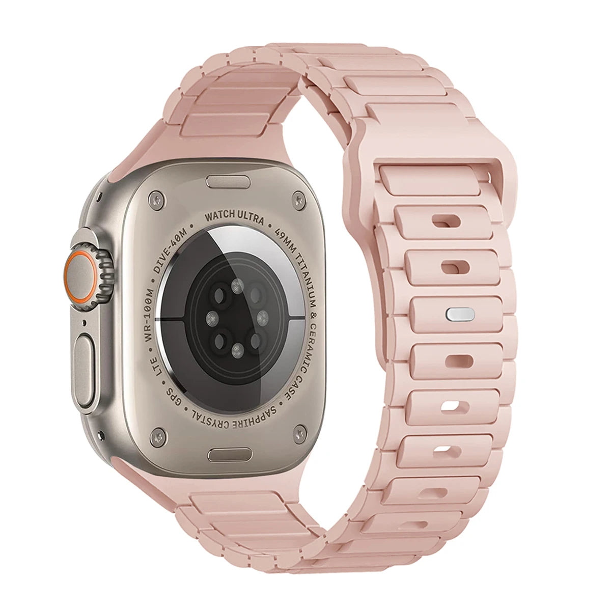 Durable Soft Silicone Watch Band for Apple Watch