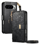 Crossbody Leather Wallet Case for Google Pixel 9 Series