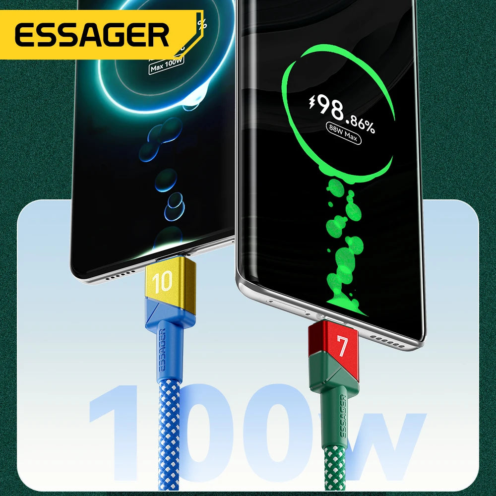 Essager 100W 7A USB-C Fast Charging Cable