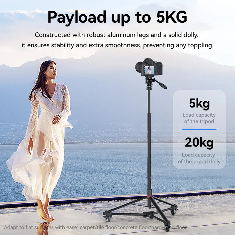 Ulanzi AT-02 Portable Tripod Dolly Kit
