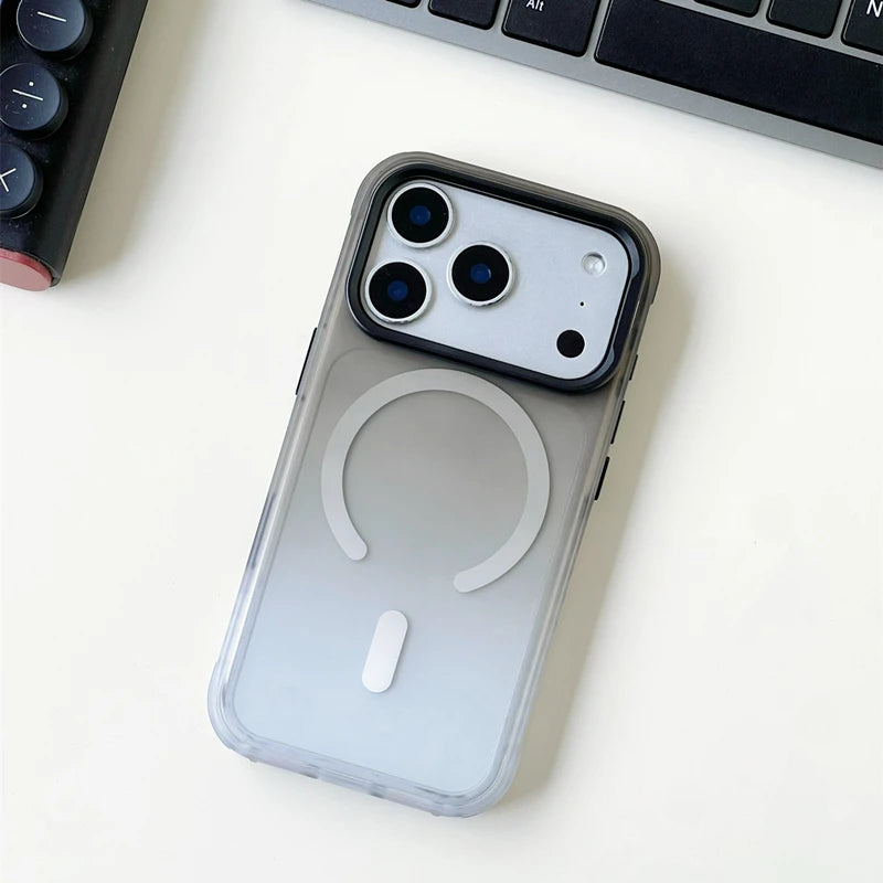 MagSafe Case with Embedded Lens Ring Protection for iPhone 18 Series