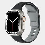 Two-Tone Silicone Sport Band for Apple Watch