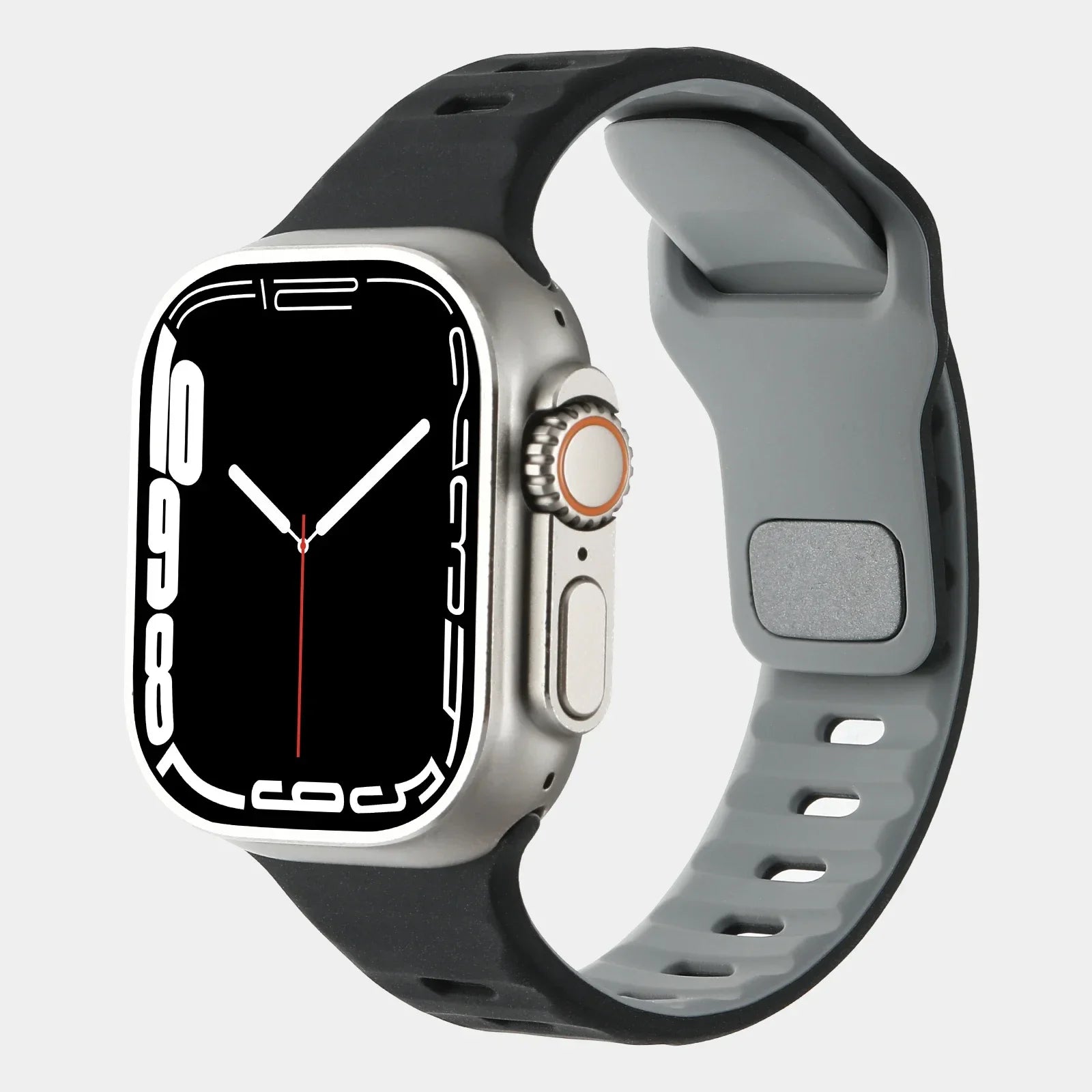 Two-Tone Silicone Sport Band for Apple Watch