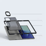 Luxury Matte Skin-Feel Case with Raised Camera Ring Protection for Samsung Galaxy Z Fold 7