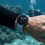 Perforated Silicone Watch Strap with Quick-Release Tab Clasp for Samsung Galaxy Watch 9