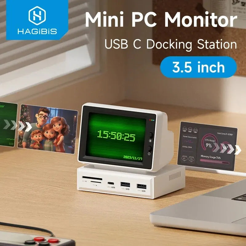 Hagibis AIDA64 Mini 3.5" IPS Data Monitor