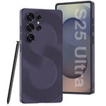 Unique S-Pattern Hard PC Phone Case with Camera Guard for Samsung Galaxy S25 Ultra