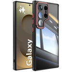 Shockproof Clear Acrylic Cover for Samsung Galaxy S25 Series
