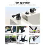 TELESIN Quick Release Silicone Adjustable Mini Bracket for Action Cameras