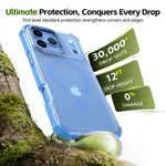 Translucent Matte MagSafe Case with Auto-Snap Attachment for iPhone 17 Series