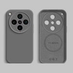 Liquid Silicone Shockproof Case with Raised Camera Ring for OPPO Find X9 Ultra
