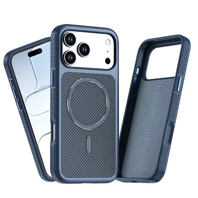Transparent MagSafe Case with Raised Camera Protection for iPhone 17 Series