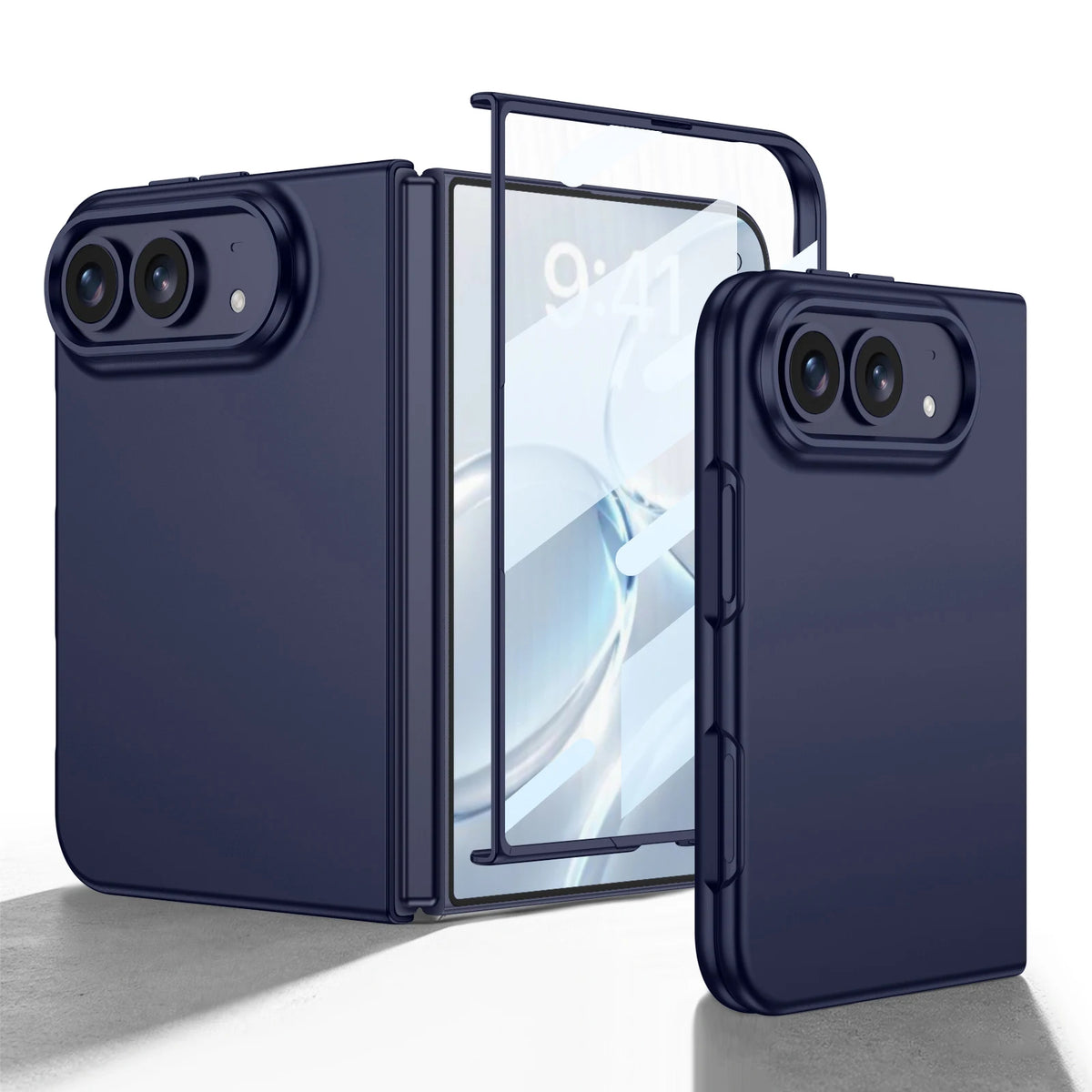 Slim Full Cover Case with Built-In Screen Protector for iPhone Duo