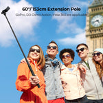 K&F CONCEPT 60 Inch Invisible Selfie Stick Extension Pole
