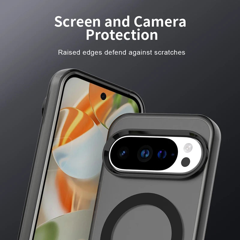 Google Pixel 10 Series Slim Magnetic Clear Case