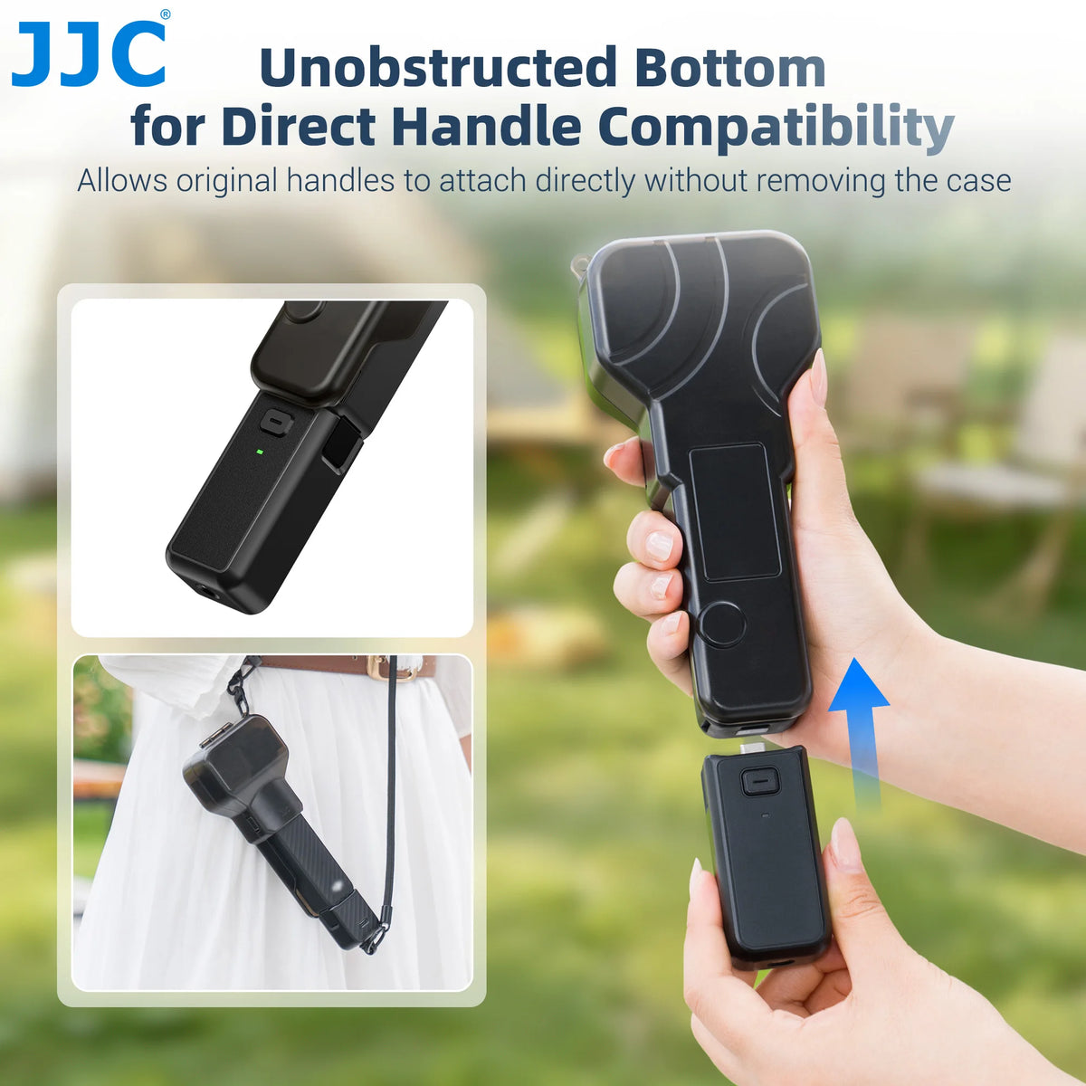 Half-Wrap Open-Bottom Case for DJI Osmo Pocket 4P