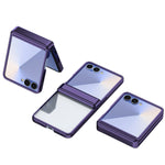 Full Protective Electroplated Case with Tempered Film for Samsung Galaxy Z Flip 7