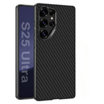 Shockproof Hard Shell Leather Case for Samsung Galaxy S25 Ultra