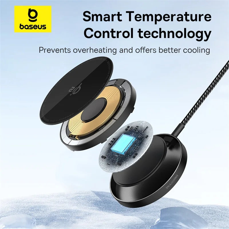 Baseus 15W Qi2 Magnetic Wireless Charger