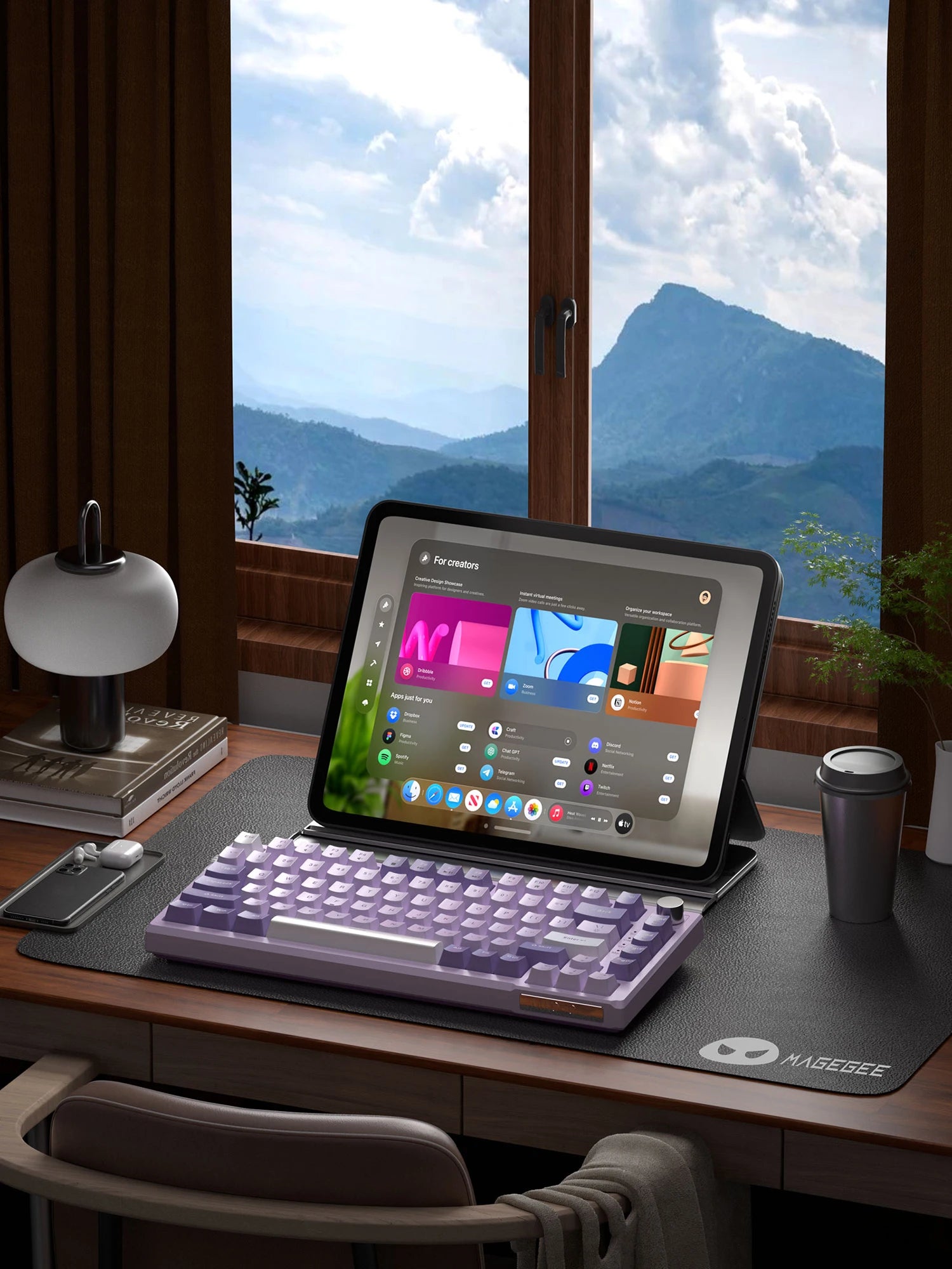 MageGee SKY81 75% RGB Wired Mechanical Keyboard