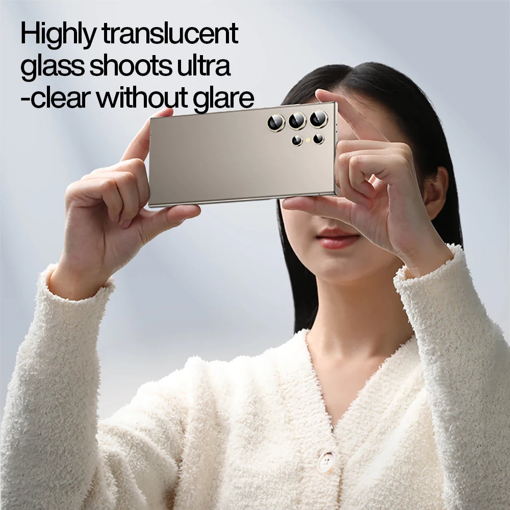 Tempered Glass Camera Lens Protector for Samsung Galaxy S24 Series