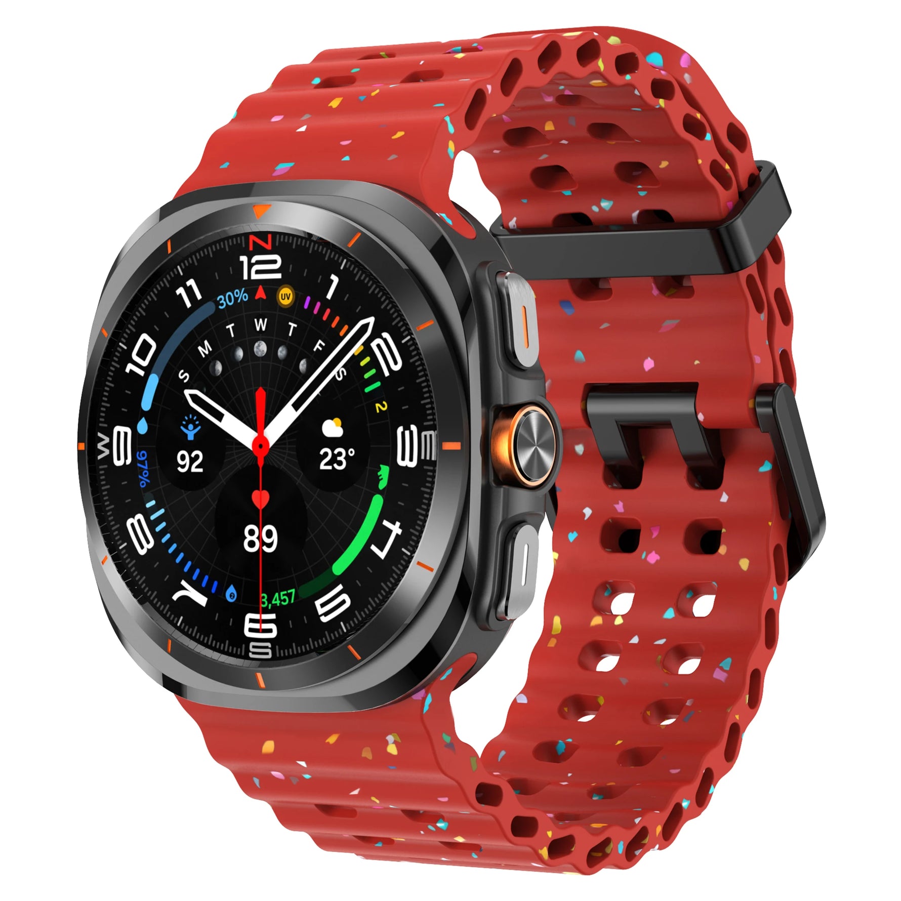 Sports Silicone Band for Samsung Galaxy Watch Ultra and Samsung Galaxy Watch Ultra (2025)