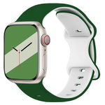 Two-Tone Silicone Strap for Apple Watch