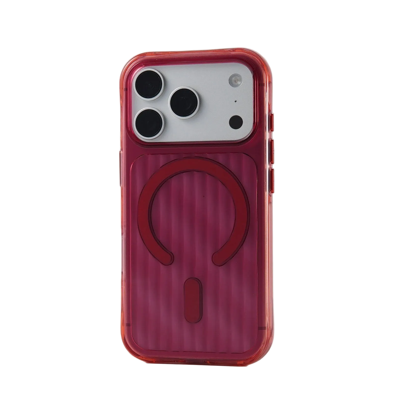 Clear MagSafe Case with Raised Lens Ring for iPhone 17 Series