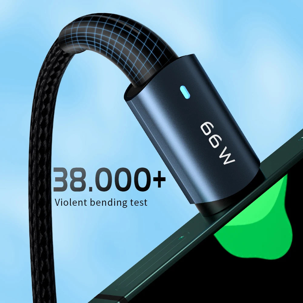 Essager Super Flash 66W PD USB-C Cable