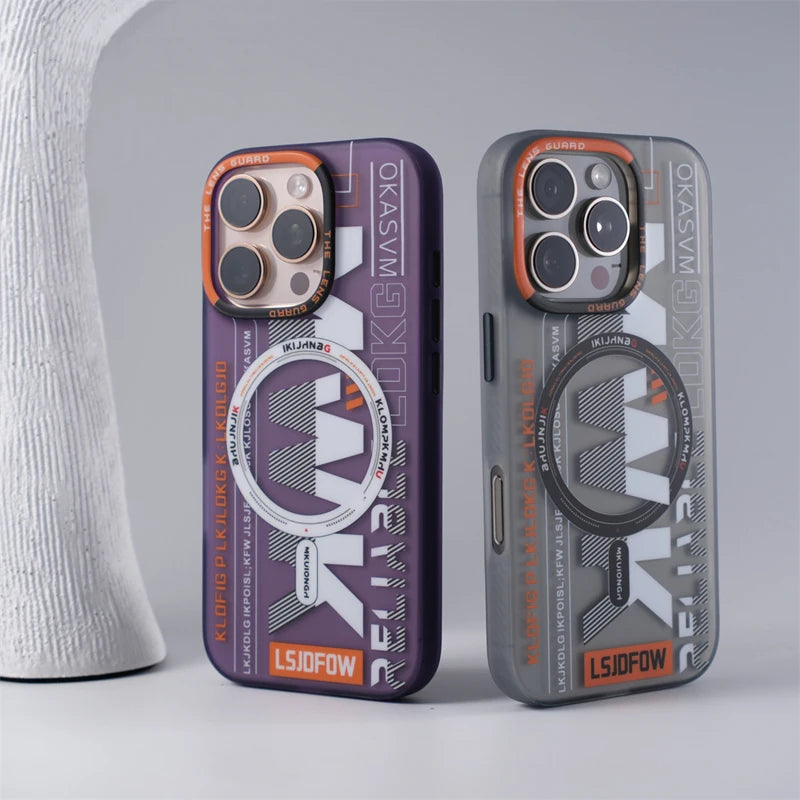 Shockproof Frosted Matte Hard PC MagSafe Case for iPhone 15 Series