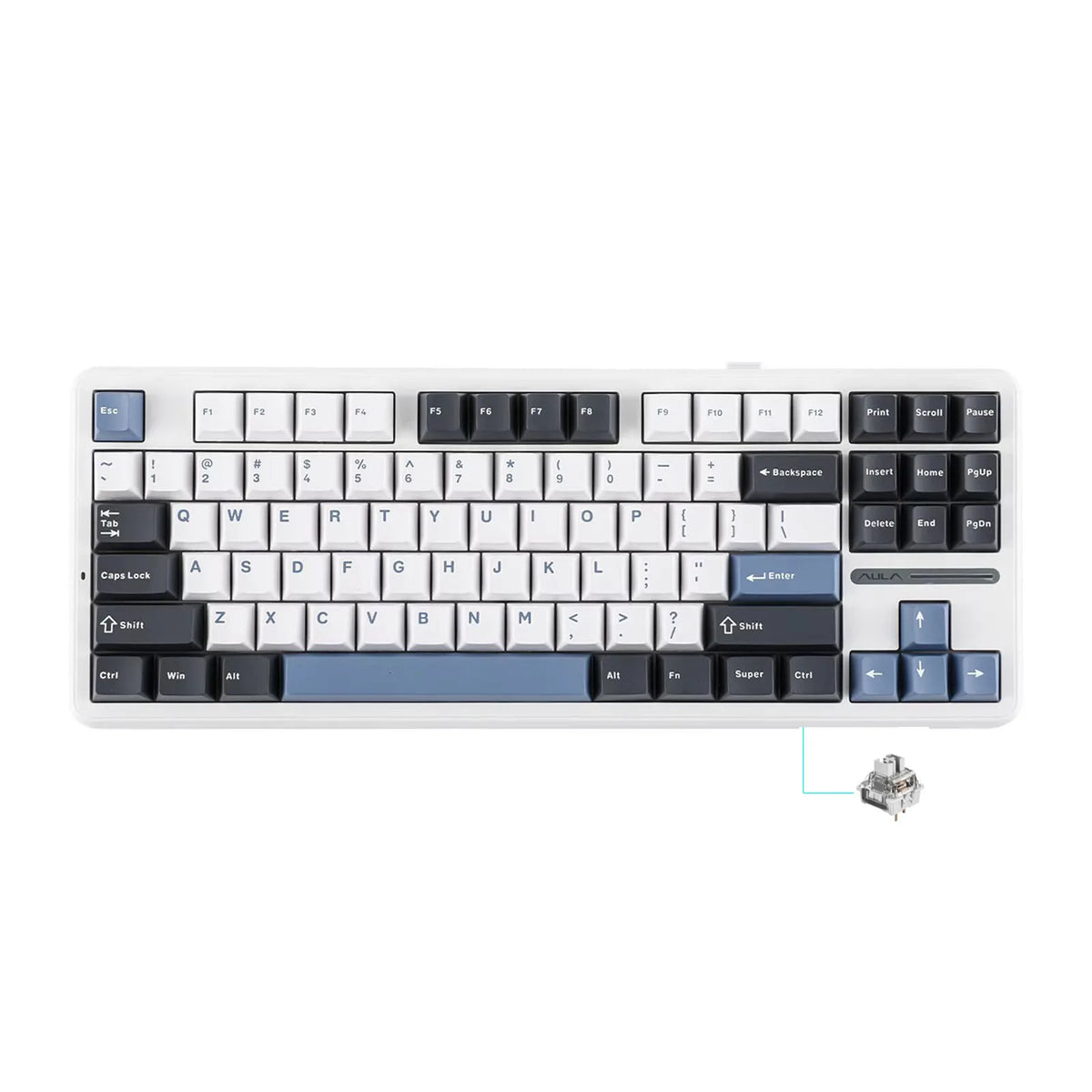 AULA F87 Pro Hot-Swap Gasket Mechanical Keyboard