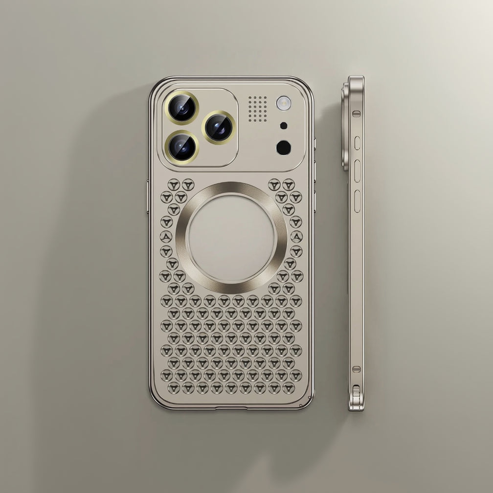 Premium Aluminum Heat Dissipating MagSafe Case for iPhone 17 Series