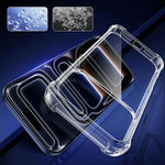 Clear Thin TPU Shockproof Case for iPhone 17 Series