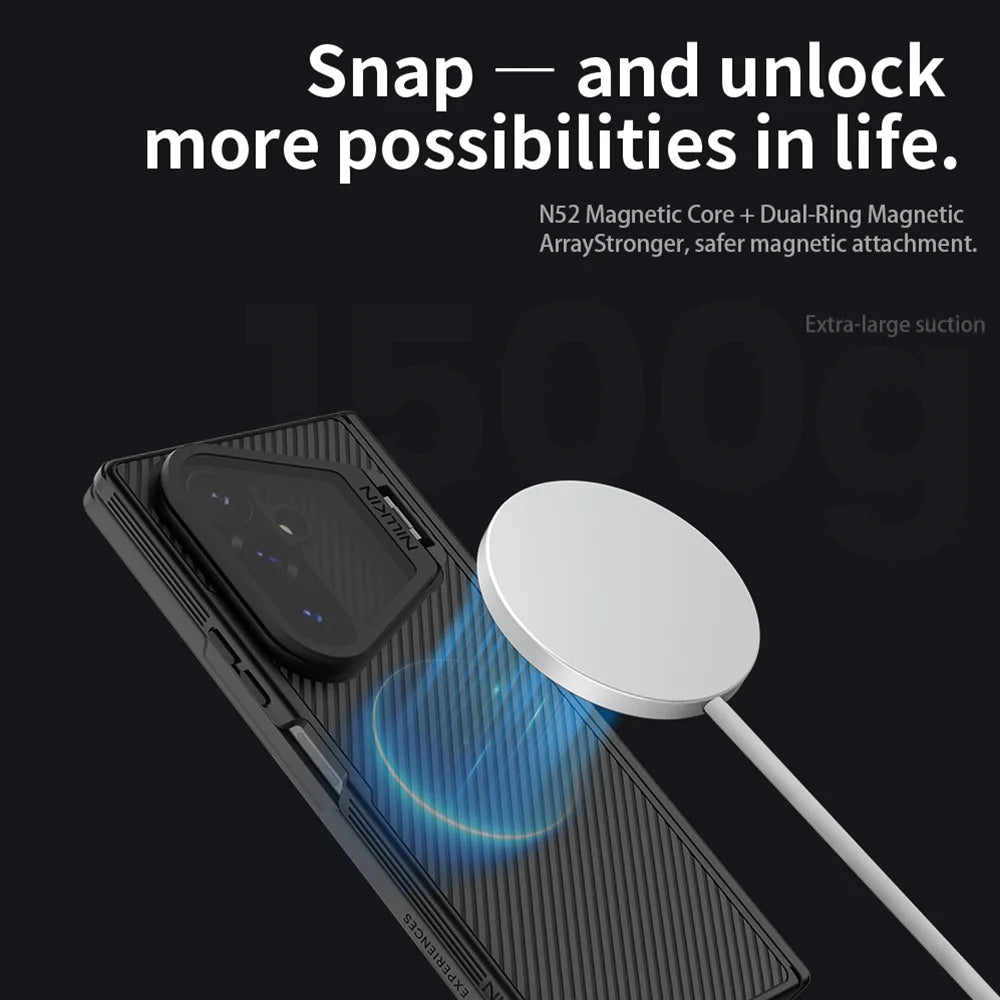 Premium Magnetic Protective Case with Stand for Samsung Galaxy Z Fold 8 Ultra
