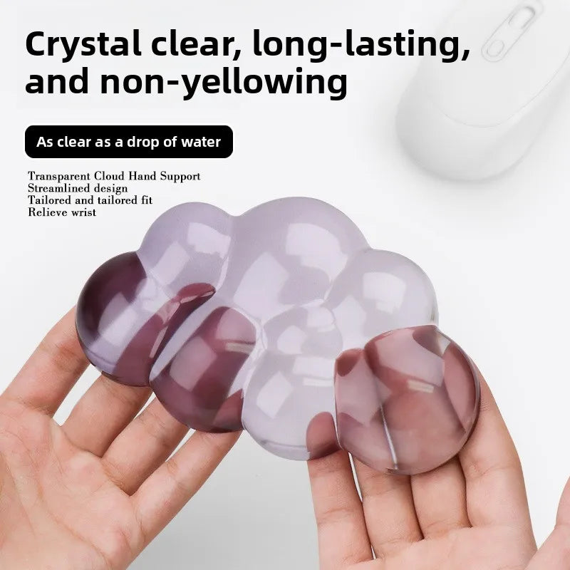 Cloud Silicone Wrist Rest for Keyboard and Mouse