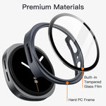 Tempered Glass Screen Protector Case for Samsung Galaxy Watch 8