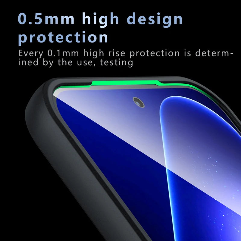Shockproof Translucent Matte Case with Corner Airbag Protection for Xiaomi 18 Series
