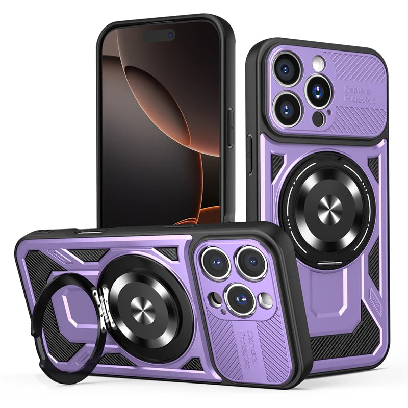 Heavy-Duty Armor MagSafe Case for iPhone 16 Series