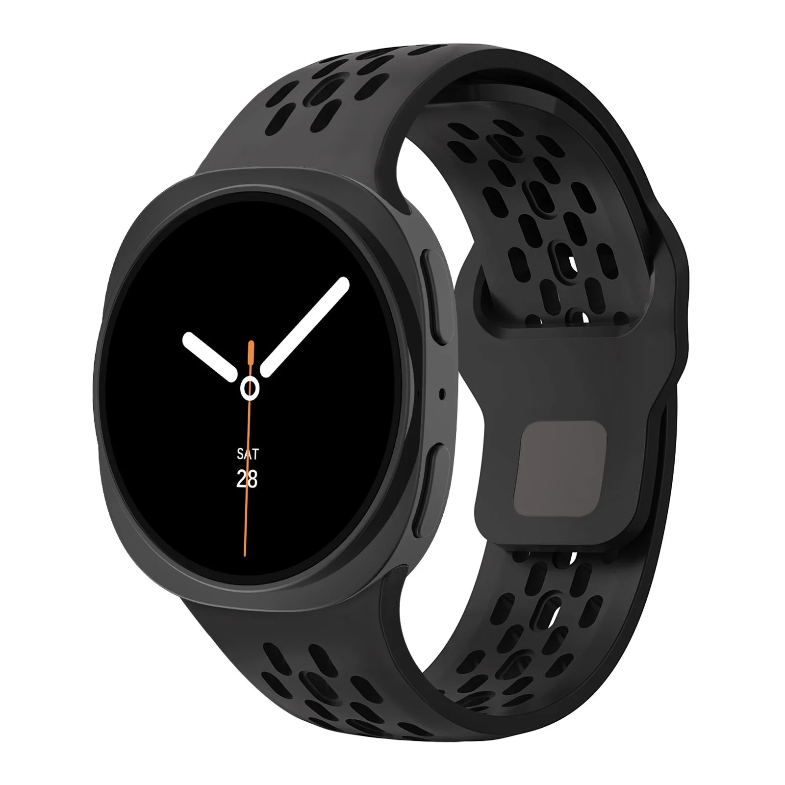 Breathable Rubber Wristband for Samsung Galaxy Watch 8 & Galaxy Watch 8 Classic