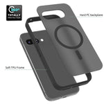Premium Translucent Matte Armor Magnetic Case for Google Pixel 9 Series