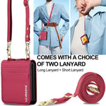 Samsung Galaxy Z Flip 6 Leather Case with Wrist Strap and Card Holder