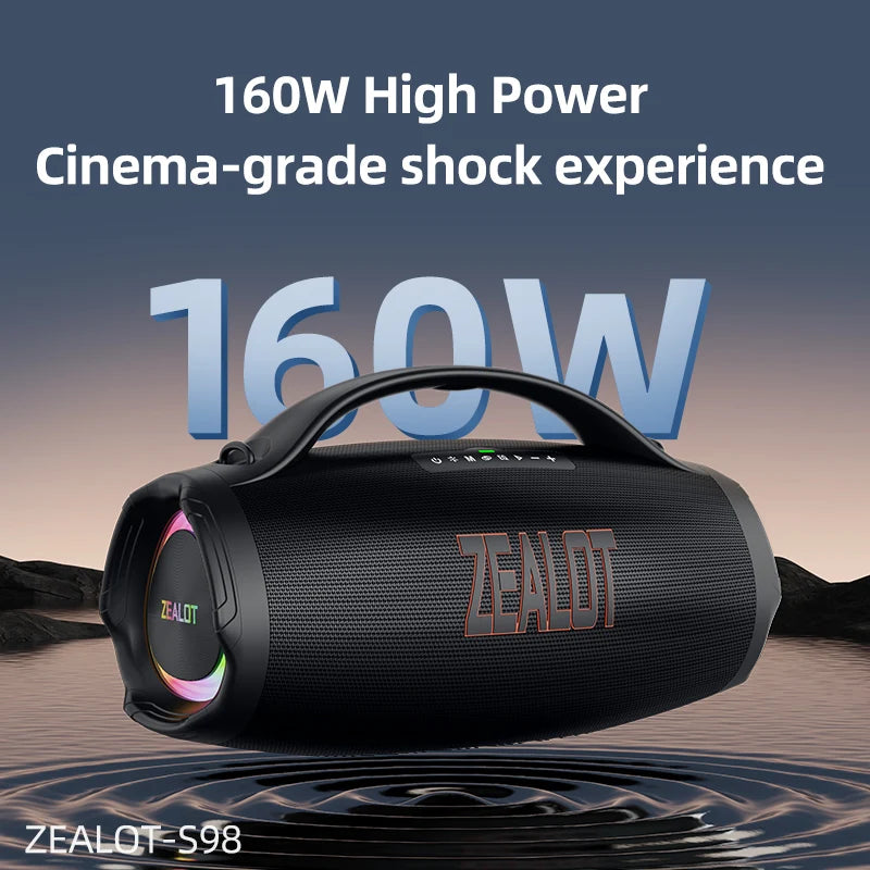 ZEALOT S98 160W Portable Bluetooth Speaker