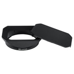 JJC Metal Lens Hood Square Cover with Lens Cap for Fujifilm XF 16-50mm f/2.8-4.8 R LM WR