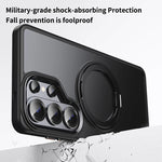 Shockproof Magnetic Case with Rotating Kickstand for Samsung Galaxy S26 Series