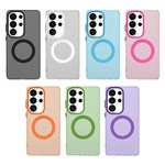 Samsung Galaxy S26 Series Candy Color Magnetic Translucent Matte Slim Case
