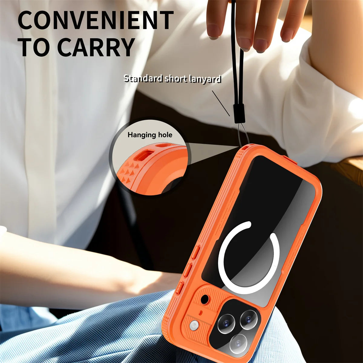 Shellbox Heavy-Duty IP68 Waterproof Case for iPhone 17 Series