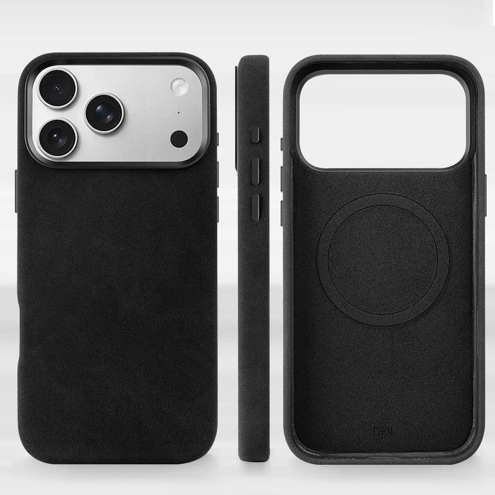 Premium Shockproof Leather MagSafe Case for iPhone 17 Series